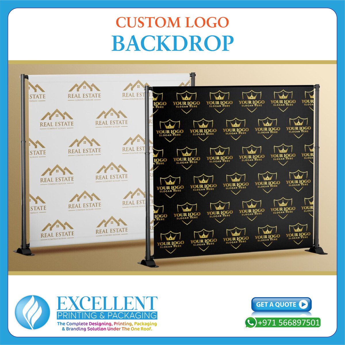 Excellentpri's tweet photo. Custom Logo Backdrop
.
.
.
#DubaiEvents
#CustomBackdrop
#LogoDesignDubai
#EventBranding
#DubaiBusiness
#CorporateEvents
#UAEExpo
#DubaiMarketing
#BackdropDesign
#DubaiBrands
#EventProfs
#DubaiPromotions
#ExhibitionDesign
#DubaiLogo https://t.co/b8q31KVCgO