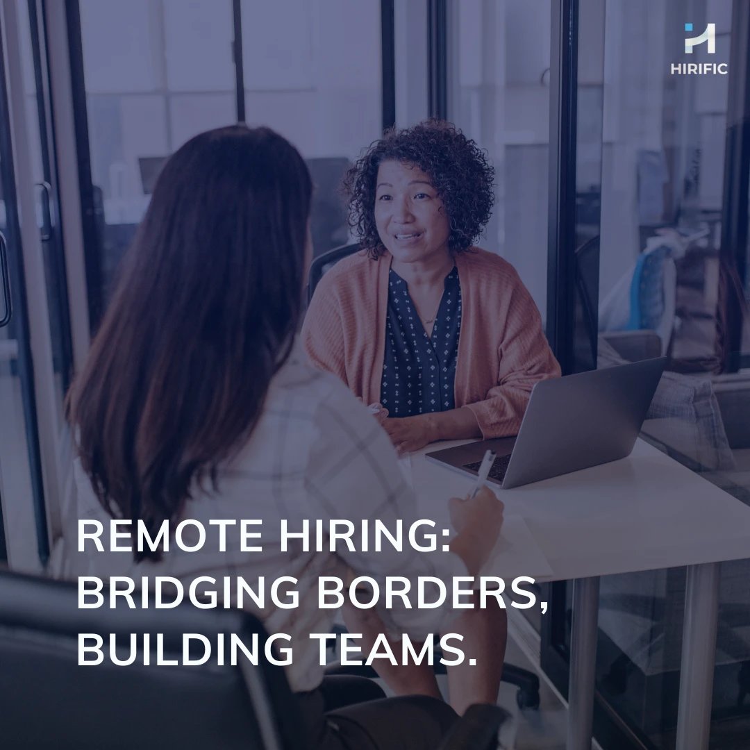 hirific's tweet photo. Bridging Borders, Building Teams: Embrace the power of remote hiring with Hirific to unite global talent and create high-performing teams from anywhere in the world. 🌐💼 #RemoteHiring #GlobalTeams #HirificInnovates https://t.co/syP7ZblYdw