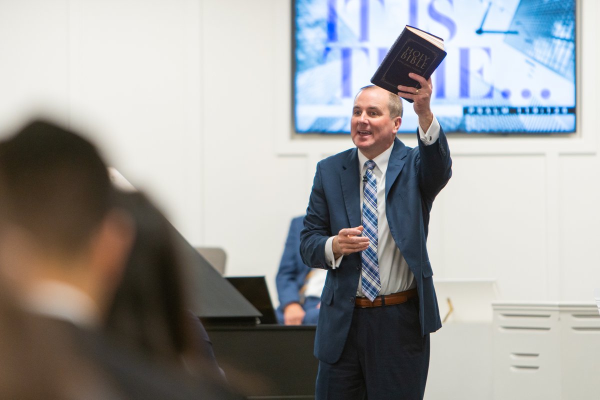 gsbc's tweet image. We concluded our Winter Revival with a powerful sermon from Pastor Brian Patrick entitled "Three Years of Purpose." His message over the life of Daniel was rich with practical insights. To find more information about our college, visit gsbc.edu #GSBC4ME