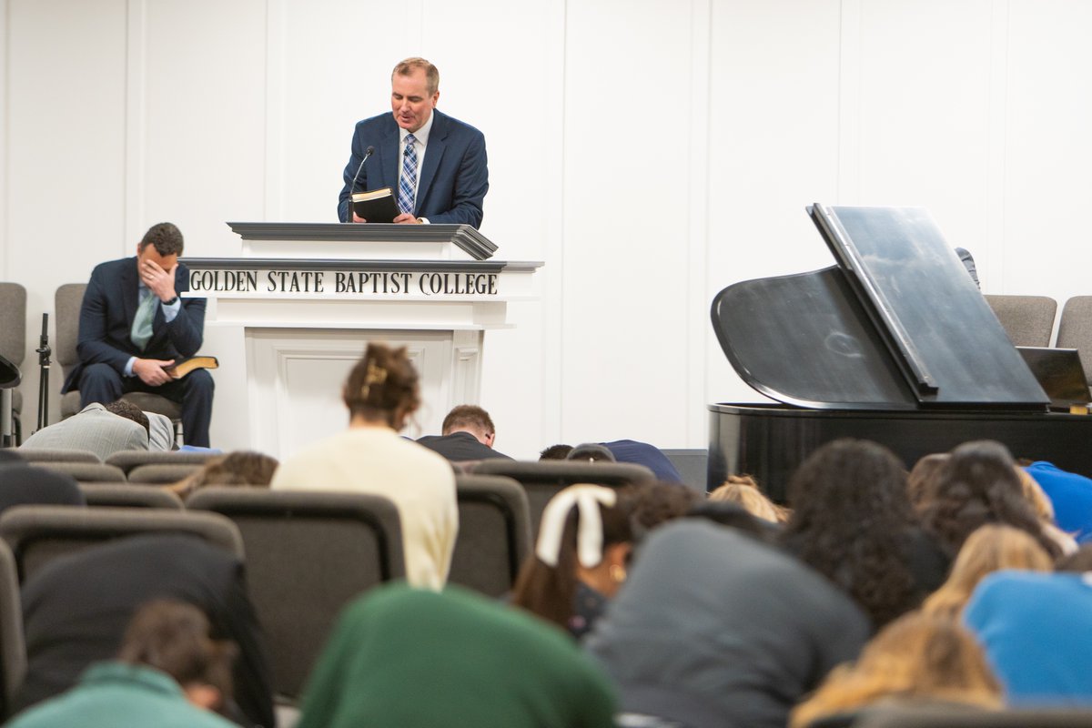 gsbc's tweet image. We concluded our Winter Revival with a powerful sermon from Pastor Brian Patrick entitled "Three Years of Purpose." His message over the life of Daniel was rich with practical insights. To find more information about our college, visit gsbc.edu #GSBC4ME