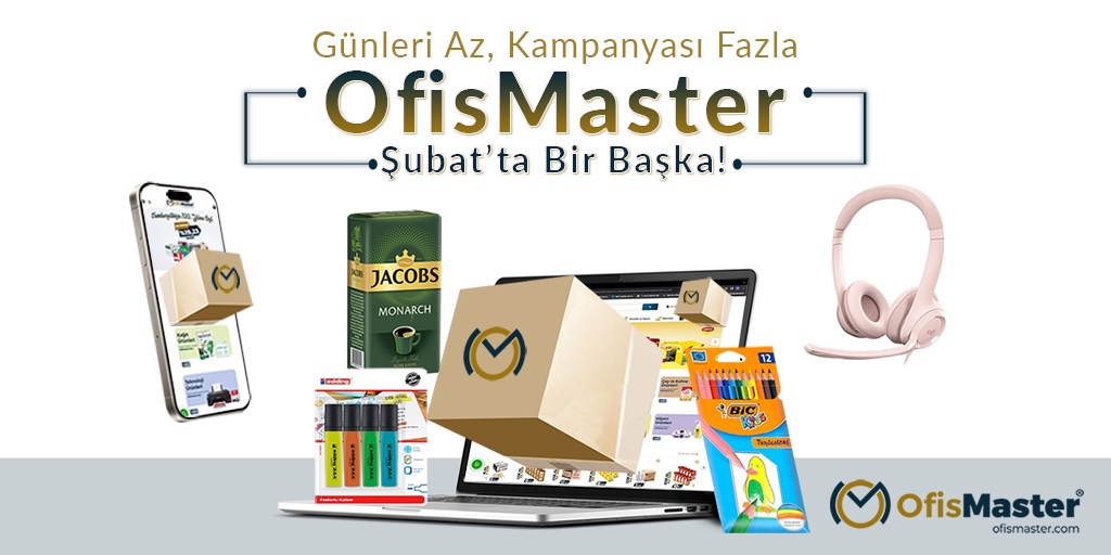 OfisMastercom's tweet photo. 🌟 ŞUBAT AYI KAMPANYASI! 🌟

Sevgili OfisMaster ailesi, yeni bir ayın başlangıcında sizlere muhteşem bir fırsat sunmak istiyoruz! Şubat ayı boyunca, ofisinizi daha verimli hale getirmeniz için harika indirimler sizi bekliyor. 🚀 https://t.co/z0X5VqHIrR