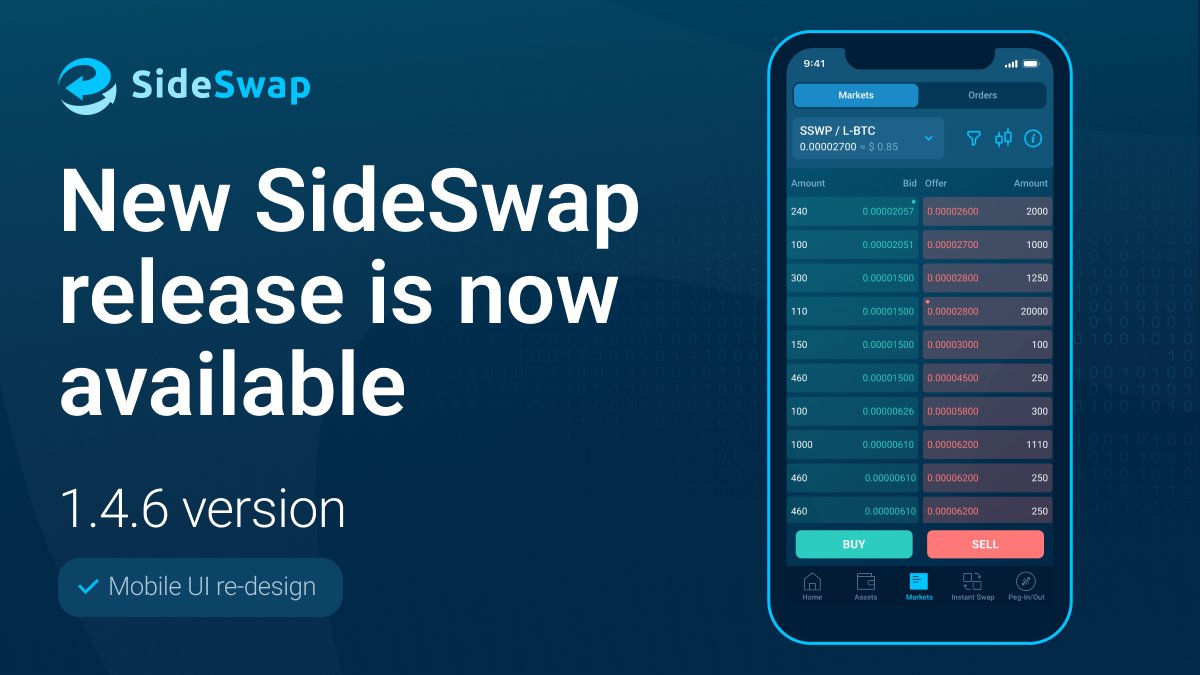 🚀 Exciting news! 📱 Our latest release is live now! We've revamped the mobile interface for a smoother trading and asset management journey. Don't miss out, update your app and explore the enhancements today!