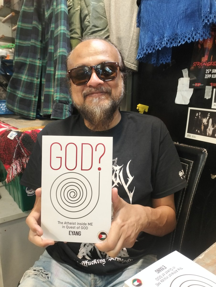 Buku GOD? kini juga boleh didapati di kedai Grateful Vintage, G24A, Ground Floor, Kompleks Campbell, KL.

Terima kasih Zam dan Abang Mie!

🙏🏼❤️‍🔥