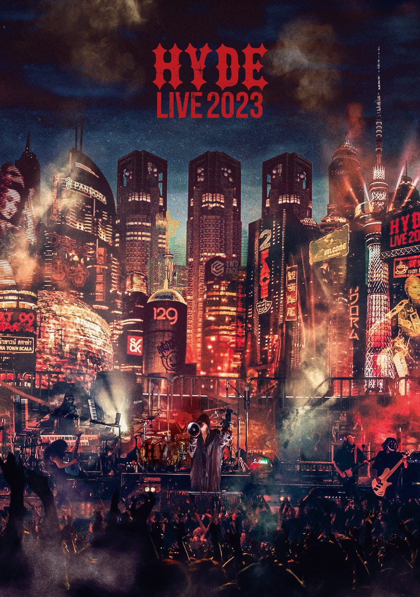 HYDE】 昨年 全国7ヵ所20公演行われた「HYDE LIVE 2023」のツアー