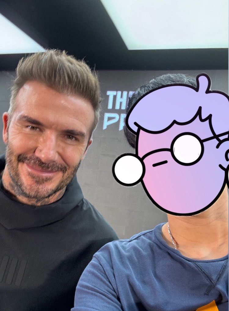 “Dreams really do come true, aren’t they? “ #davidbeckham