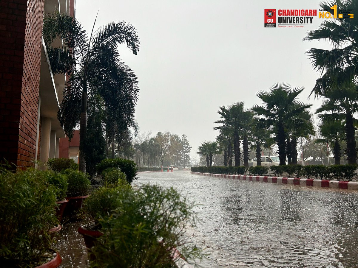 Chandigarh_uni's tweet photo. Netizens may call it AI magic, but you've got to be here to witness the real enchantment. #CUCampus https://t.co/e2Lu02OUEa