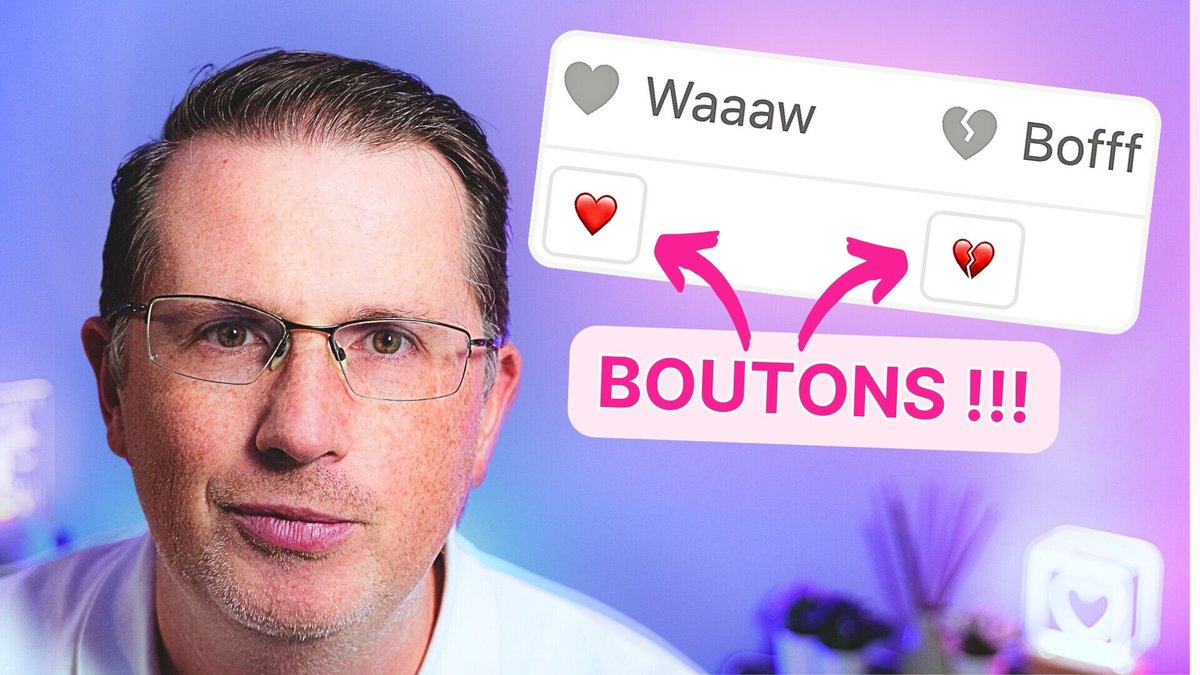 Surprise ! Tu peux ajouter des boutons dans les bases de données Notion. Moi, ça fait longtemps que je fais des boutons dans Notion avec des formules. Qui a les meilleurs boutons ? Notion, ou moi ? 

youtu.be/vwAwoNaQAEc