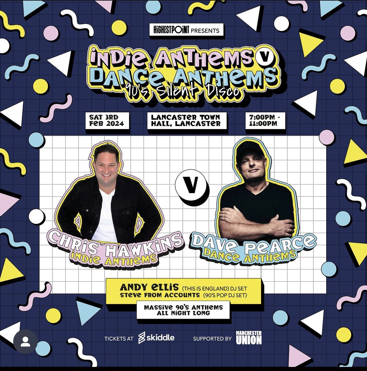 This Saturday!!! 
<a href="/chris_hawkins/">Chris Hawkins</a> V <a href="/dj_davepearce/">Dave Pearce</a> 
Tickets at <a href="/skiddle/">Skiddle</a>