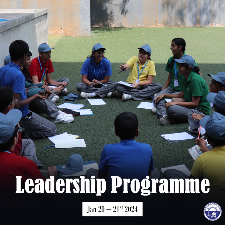 NPSJNR's tweet photo. 𝐋𝐞𝐚𝐝𝐞𝐫𝐬𝐡𝐢𝐩 𝐏𝐫𝐨𝐠𝐫𝐚𝐦𝐦𝐞 𝟐𝟎𝟐𝟒

#nps#npsjnr#cbse#bengaluru#leadership#programme https://t.co/wcBgbppyXq