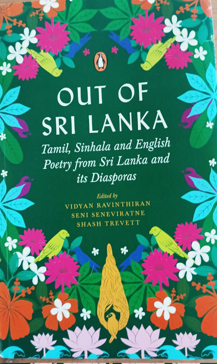 Just received this lovely collection of poetry from Sri Lanka @PenguinIndia @ShashTrevett @eliofkottayam