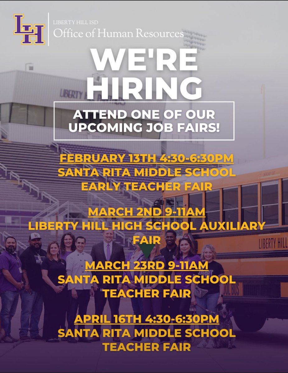 Come build champions in academics, character, and community! 🩵💙🤟💜💛