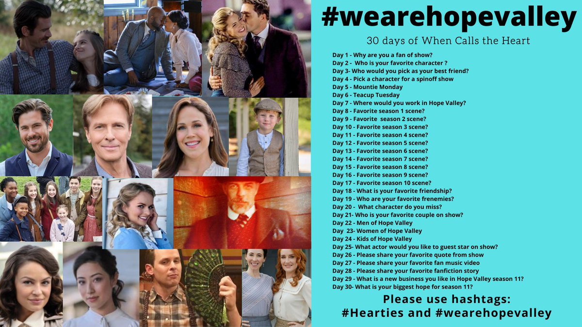 wearehopevalley's tweet photo. Calling all #Hearties 📢📢📢💖💖💖

30 days of #wearehopevalley fun (February 1st - March 1st) 

Please share with anyone interested. 

#whencallstheheart #WCTH #hallmarkies https://t.co/1LWiDKUsYO