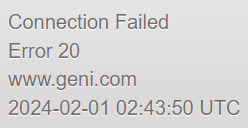 MidocadA's tweet photo. Is @myheritage's @geni #down? https://t.co/5DOEk5GGEL