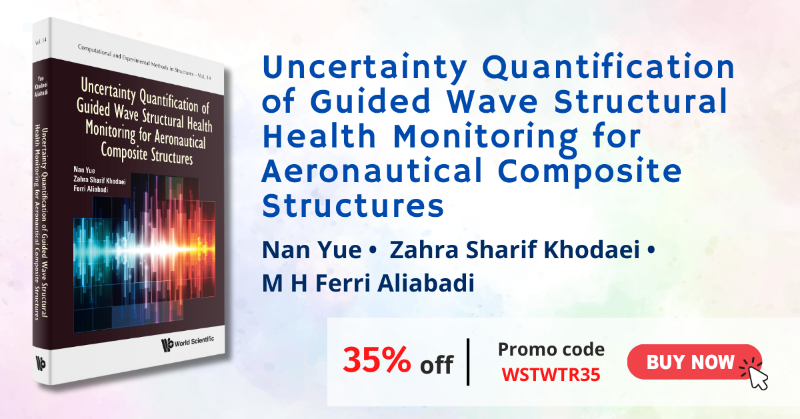 worldscientific's tweet photo. This book presents a guided wave-based structural health monitoring (#GWSHM) system for #aeronautical composite structures.
Quote WSTWTR35 to enjoy 35% off!
#areospaceengineering #engineering