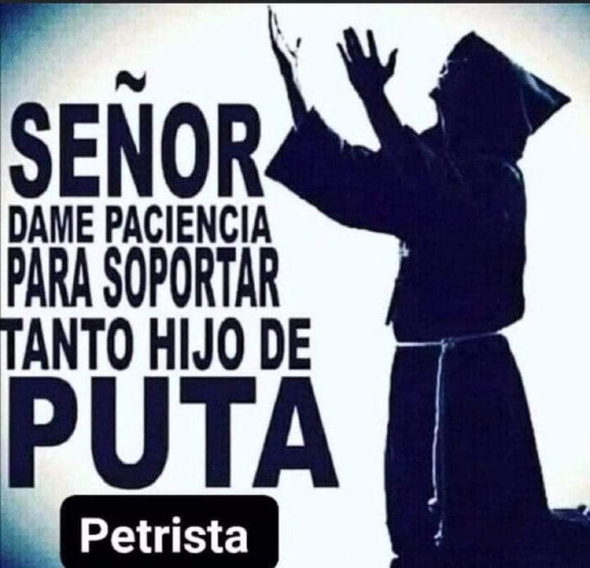 #PetrismoAsqueante 
#PetrismoSaqueador 
#PetroEsMilVecesPeorQueChávez #PetroNarcoPresidente