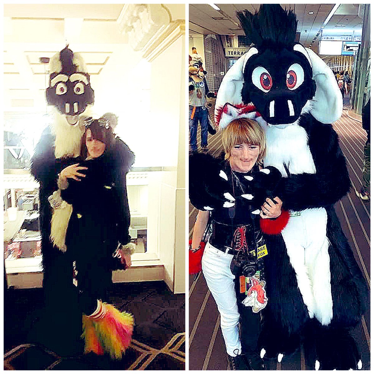 Such a huge difference on my fiancé’s fursuit I’m so blessed to be a part of this experience to see Sarge evolve into what he is now 🥰❤️ ! 
<a href="/Scardogon/">Sarge the Scardogon</a> love u  too much 🥰🥰🥰