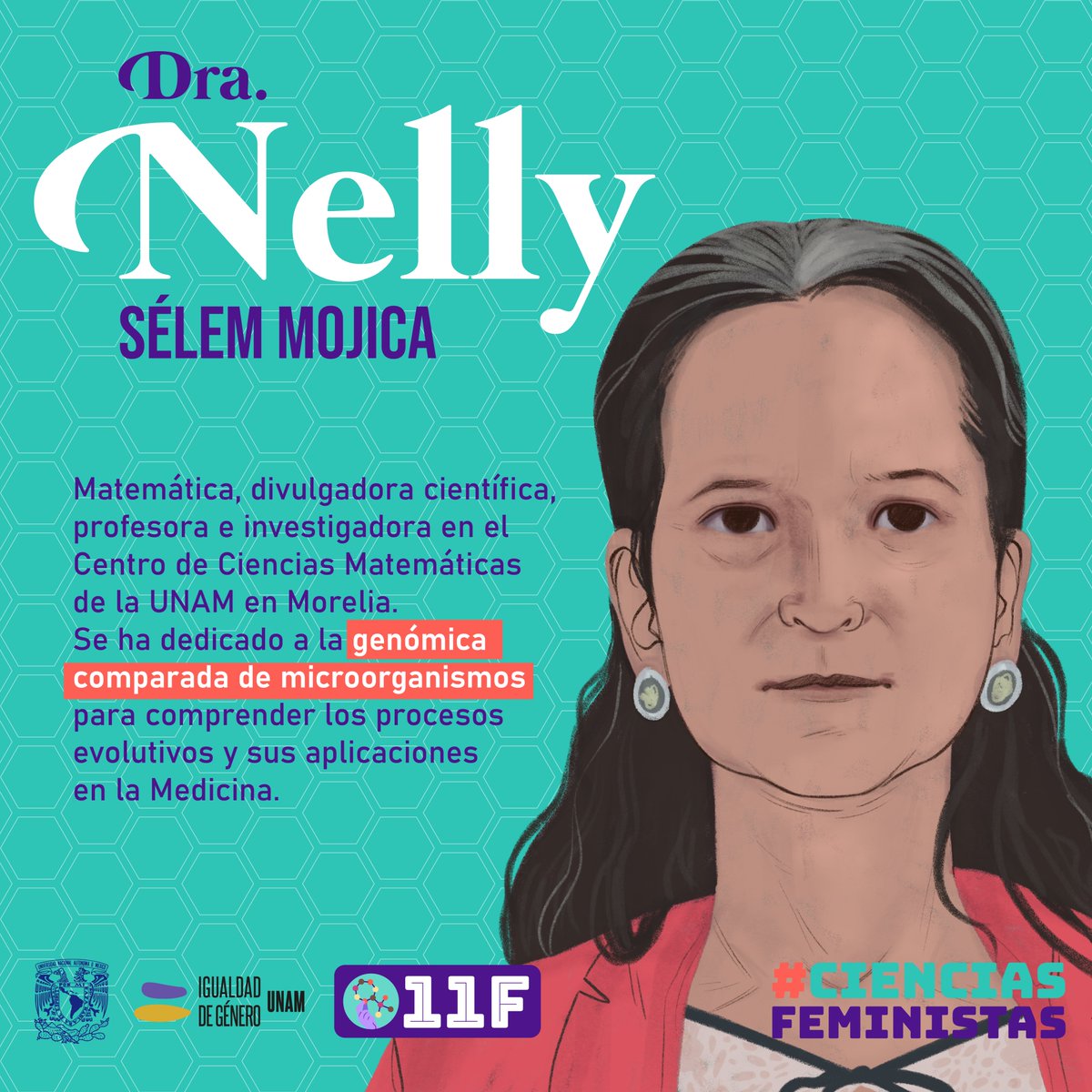 🔭📚Sabemos que las Ciencias son un mejor lugar si las mujeres están en ellas, sin embargo, durante mucho tiempo sus aportes han sido invisibilizados.

🫰🏽Por ello, compartiremos un poco del trabajo de 11 científicas, como reconocimiento a su labor. #CienciasFeministas #11F