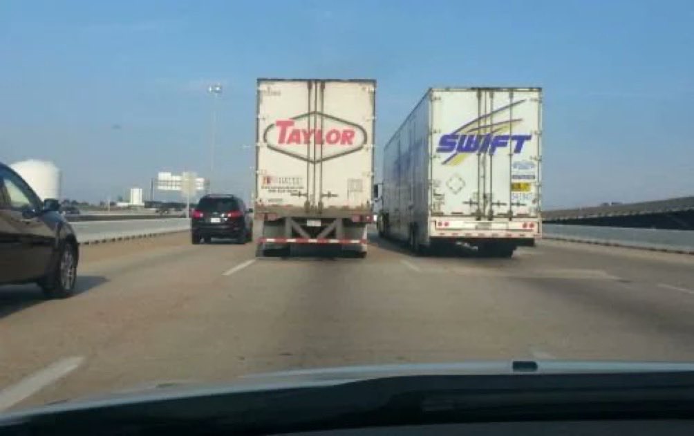 TurfgrassZealot's tweet photo. Truckers for Taylor!!!! https://t.co/lujSCt2HSw