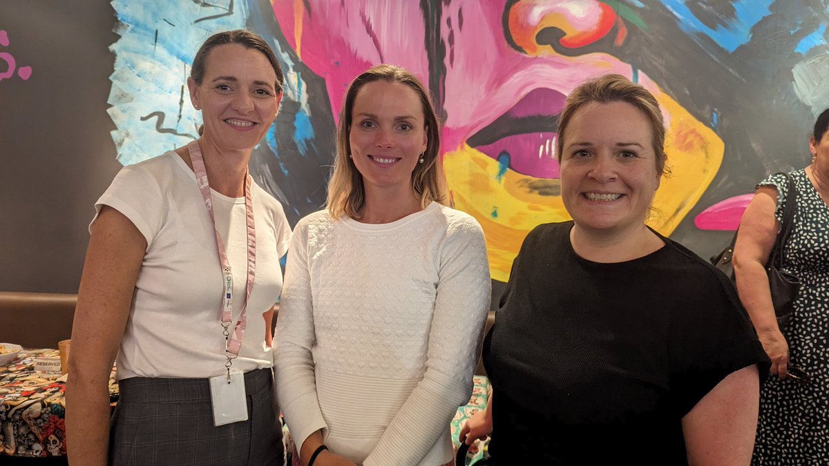 Love meeting people who are passionate about the difference that philanthropy makes. Even better when they join the team! Welcome to #UOW Ruth McKenzie and Nina Burr!