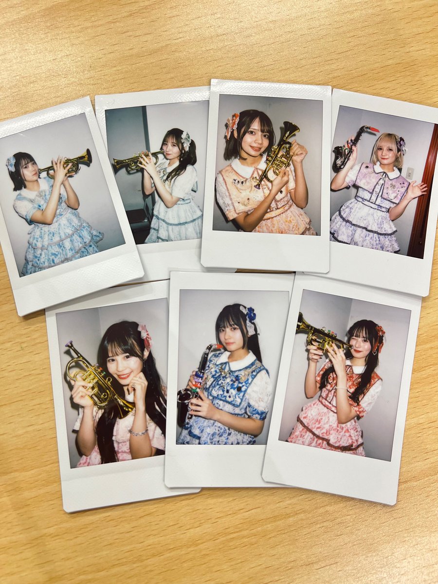 🎺ドレス＆楽器チェキ数量限定販売👗 🤍C;ONさんツーマン記念