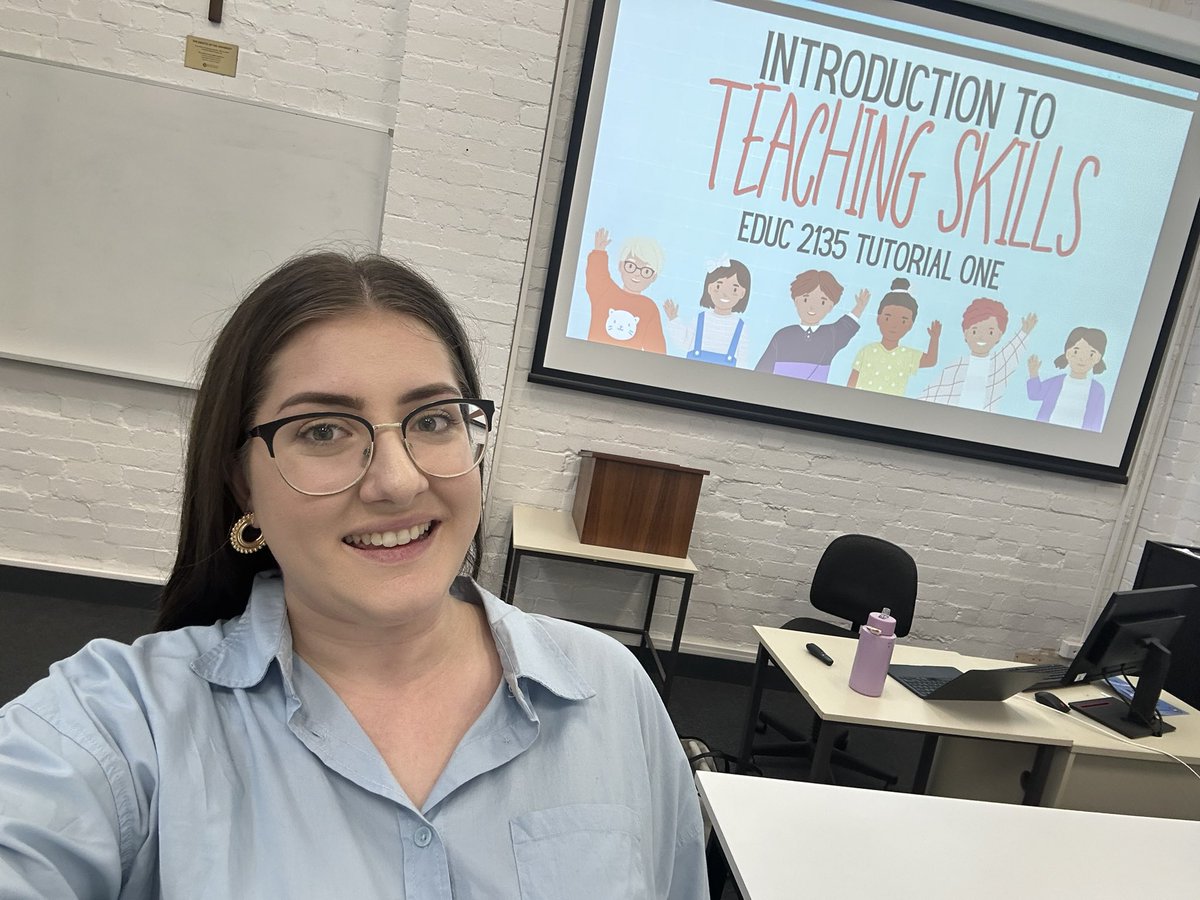 My “Back to School” selfie looks a little different this year. Instead of being in a primary classroom, I’m enjoying Sessional Tutoring at The University of Notre Dame, Fremantle. It’s nice being back on campus, the place where it all started for my teaching journey. #FullCircle