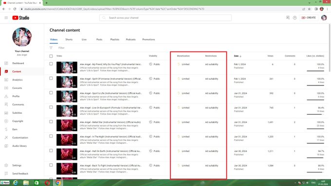 @TeamYouTube Hi @TeamYouTube, Based on @YouTube's Advertiser-friendly content guidelines, Ad suitability<a class="tags" target="_blank" title="On Twitter" href="/?out=eyJ0eXAiOiJKV1QiLCJhbGciOiJIUzUxMiJ9.eyJpYXQiOjE3MjYyNjEwMTcsImlzcyI6InR3cG9ybnN0YXJzLmNvbSIsIm5iZiI6MTcyNjI2MTAxNywiZXhwIjoxNzU3Nzk3MDE3LCJyZWRpcmVjdF91cmwiOiJodHRwczovL3R3aXR0ZXIuY29tL1RlYW1Zb3VUdWJlIn0.L4hjGhWPf6DgJ-8ibDdpUVwbZhTEzt70yalWvtSxP9szzhwKfGE8oMiIeVats31Ndr4g5WQlQ2IOF3gby5dDkQ">@TeamYouTube</a><a class="tags" target="_blank" title="On Twitter" href="/?out=eyJ0eXAiOiJKV1QiLCJhbGciOiJIUzUxMiJ9.eyJpYXQiOjE3MjYyNjEwMTcsImlzcyI6InR3cG9ybnN0YXJzLmNvbSIsIm5iZiI6MTcyNjI2MTAxNywiZXhwIjoxNzU3Nzk3MDE3LCJyZWRpcmVjdF91cmwiOiJodHRwczovL3R3aXR0ZXIuY29tL1RlYW1Zb3VUdWJlIn0.L4hjGhWPf6DgJ-8ibDdpUVwbZhTEzt70yalWvtSxP9szzhwKfGE8oMiIeVats31Ndr4g5WQlQ2IOF3gby5dDkQ">@TeamYouTube</a><a class="tags" target="_blank" title="On Twitter" href="/?out=eyJ0eXAiOiJKV1QiLCJhbGciOiJIUzUxMiJ9.eyJpYXQiOjE3MjYyNjEwMTcsImlzcyI6InR3cG9ybnN0YXJzLmNvbSIsIm5iZiI6MTcyNjI2MTAxNywiZXhwIjoxNzU3Nzk3MDE3LCJyZWRpcmVjdF91cmwiOiJodHRwczovL3R3aXR0ZXIuY29tL1lvdVR1YmUifQ.fU4TL1vdHK_v5QwFaicT6Yrg0c_wq6fw3kxXKz0j15LJIVuHuksq_r1K8iDJJDcVyNdpuORFgO3yD-YZQfKXvw">@YouTube</a><a href="/tag/ukraine"class="tags"><span>#ukraine</span></a><a href="/tag/kyiv"class="tags"><span>#kyiv</span></a><a href="/tag/kiev"class="tags"><span>#kiev</span></a><a href="/tag/alexangel"class="tags"><span>#alexangel</span></a><a href="/tag/alltheworld"class="tags"><span>#alltheworld</span></a>