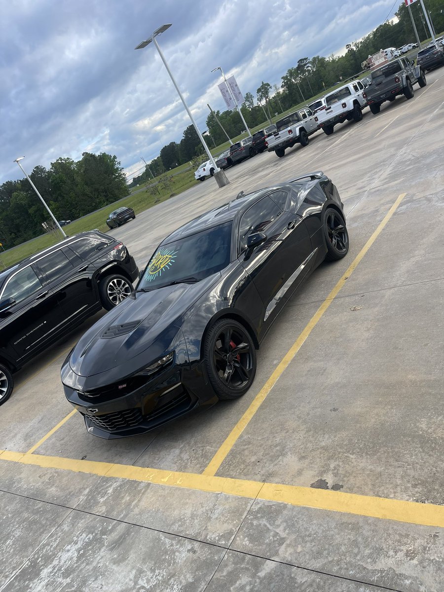 Stolen!! From Louisiana Christian university around 10:15 pm on 01-30-24 Last seen in Saint Martin Parish! License plate # 229 FXD. 2019 Chevrolet Camaro SS. 
Cash reward for helping find it! #share #retweet