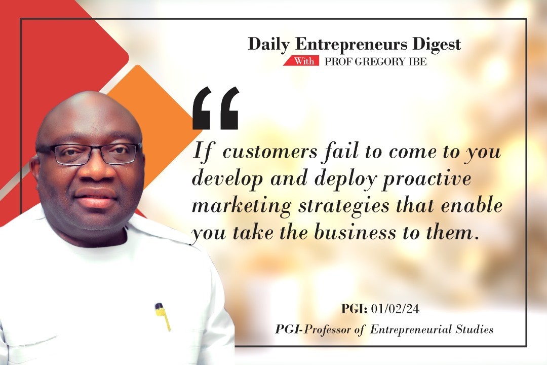 Take the business to them...