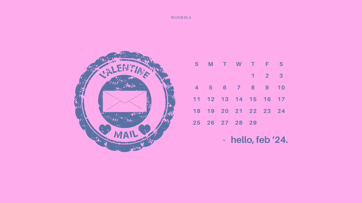 hello  ༊·˚  february 2024 wallpapers
           ⋮  desktop, iPad, iPhone / android
           + more ; gdrive (hd) below 🧵 !

classic ver.                       minimalist ver.