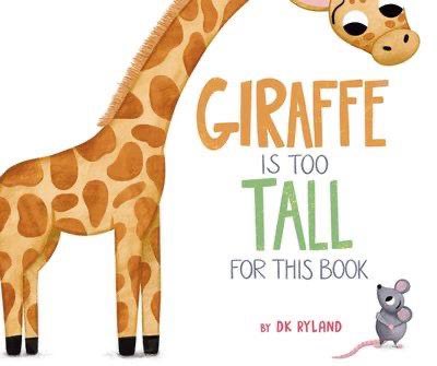 Picture books to grab at your <a href="/literati/">Literati</a> book fair 3/3: Giraffe is Too Tall for This Book by <a href="/RylandDk/">DKRyland</a> is an interactive picture book that your students will beg you to read again as they work with the brightly colored animals to try to include giraffe. #literatibookfairs  #ad
