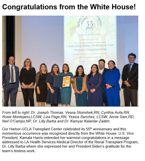 Harbor-UCLA Nephrology, HTN & Transplantation tweet media