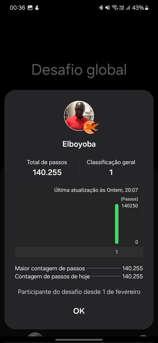 italo_MSS's tweet photo. @SamsungBrasil não dá graça participar desses desafios do health de vcs, me expliquem como em menos de 12 horas uma pessoa anda 105km? Onde fica a concorrência justa disso? Sem contar as pessoas que terminam o mês dando quase 2 voltas ao mundo andando. https://t.co/zR8anV08mx