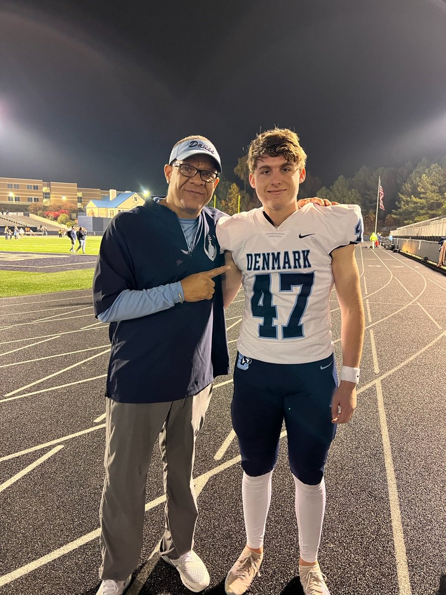 This Guy...He's different 👽
#GreatDanes
#TSA
#TrueStudentAthlete
<a href="/DenmarkDanesFB/">Denmark Football</a> <a href="/Denmark_Danes/">Denmark HS Athletics</a> <a href="/KohlsKicking/">Kohl's Kicking Camps</a>

youtu.be/AHp4OEe6WIk?si…