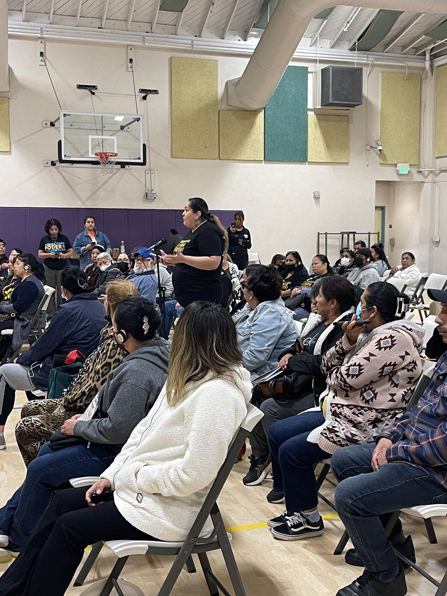 @CalOrganize CPC tenant Julia shares, “ I have 10K in rent debt and am feeling the pressure. I have a 6 year old child who is also stressed. Ll’s want to displace us so they can raise the rent to other incoming tenants. I’m here to ask you for a solution to address rent debt!”