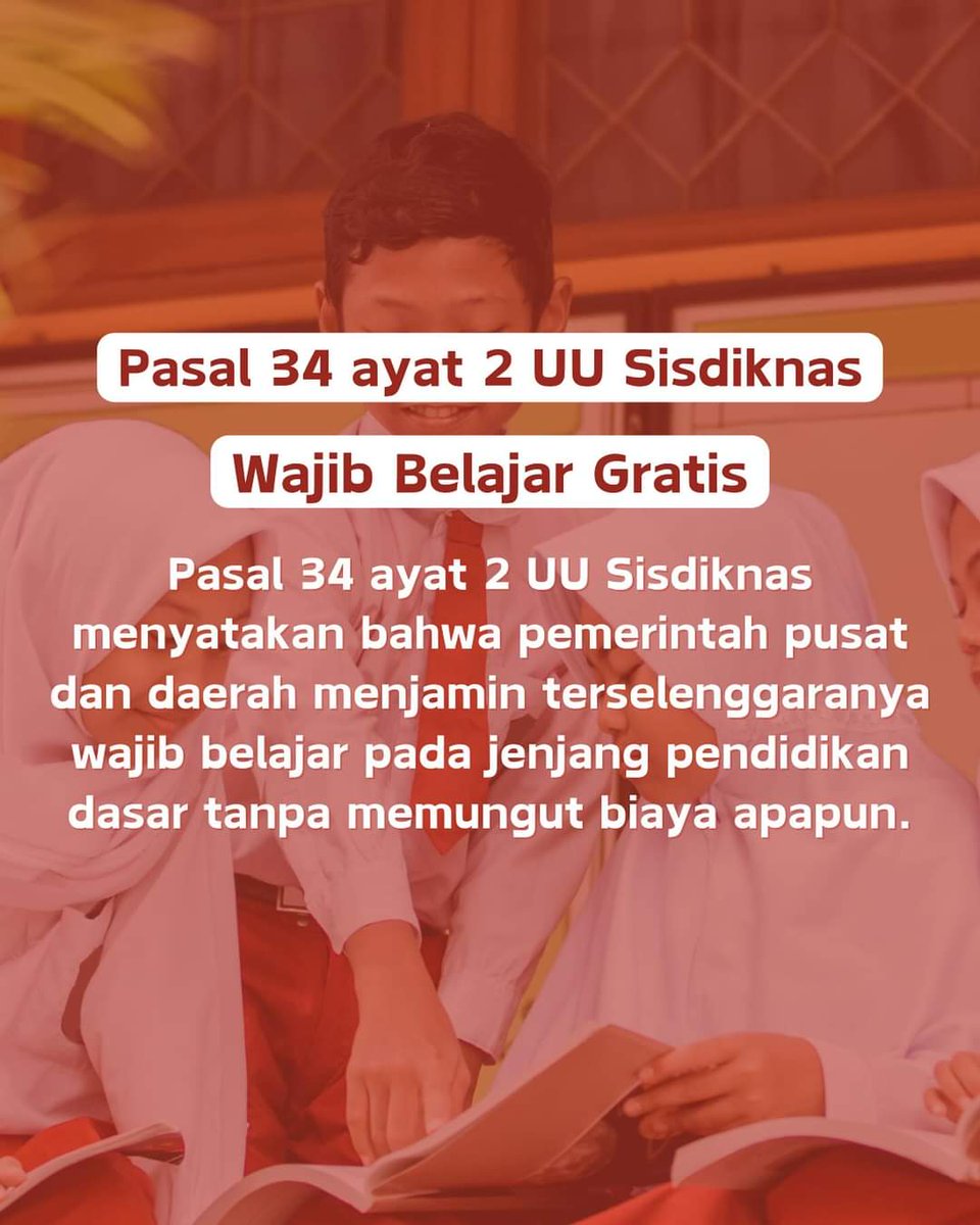 IwanSetiyoko's tweet photo. PENDIDIKAN MASIH DISKRIMINATIF
Rakyat harus mendapatkan akses pendidikan yg setara, inklusif &amp; berkeadilan
#PendidikanUntukSemua #PendidikanGratis #PendidikanBerkualitas #Edu4All #QualityEducation #FreeEducation #SustainableEducation #CompleteEducation #HakPendidikan 
Repost:JPPI https://t.co/VDco6WSkog