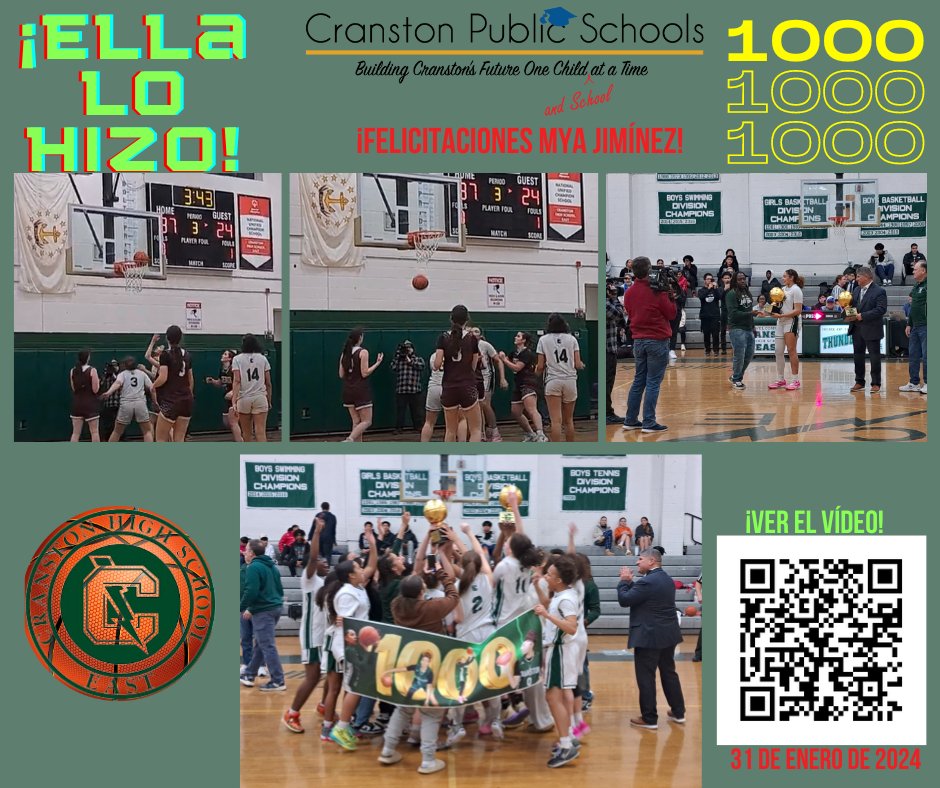 Cranston School Dept tweet media