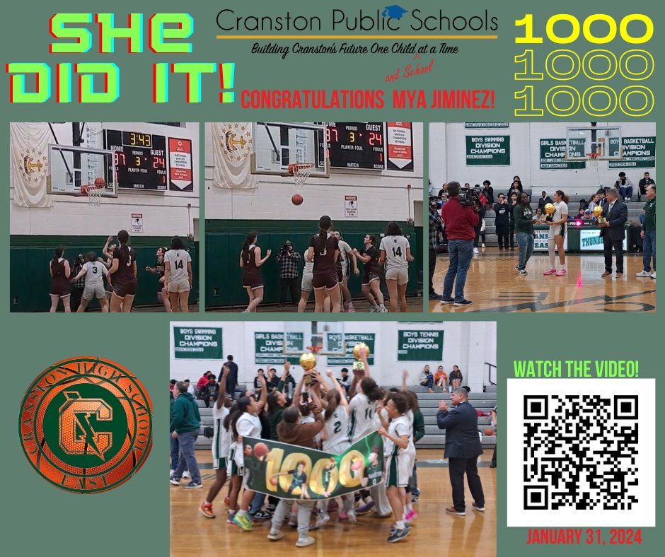 Cranston School Dept tweet media