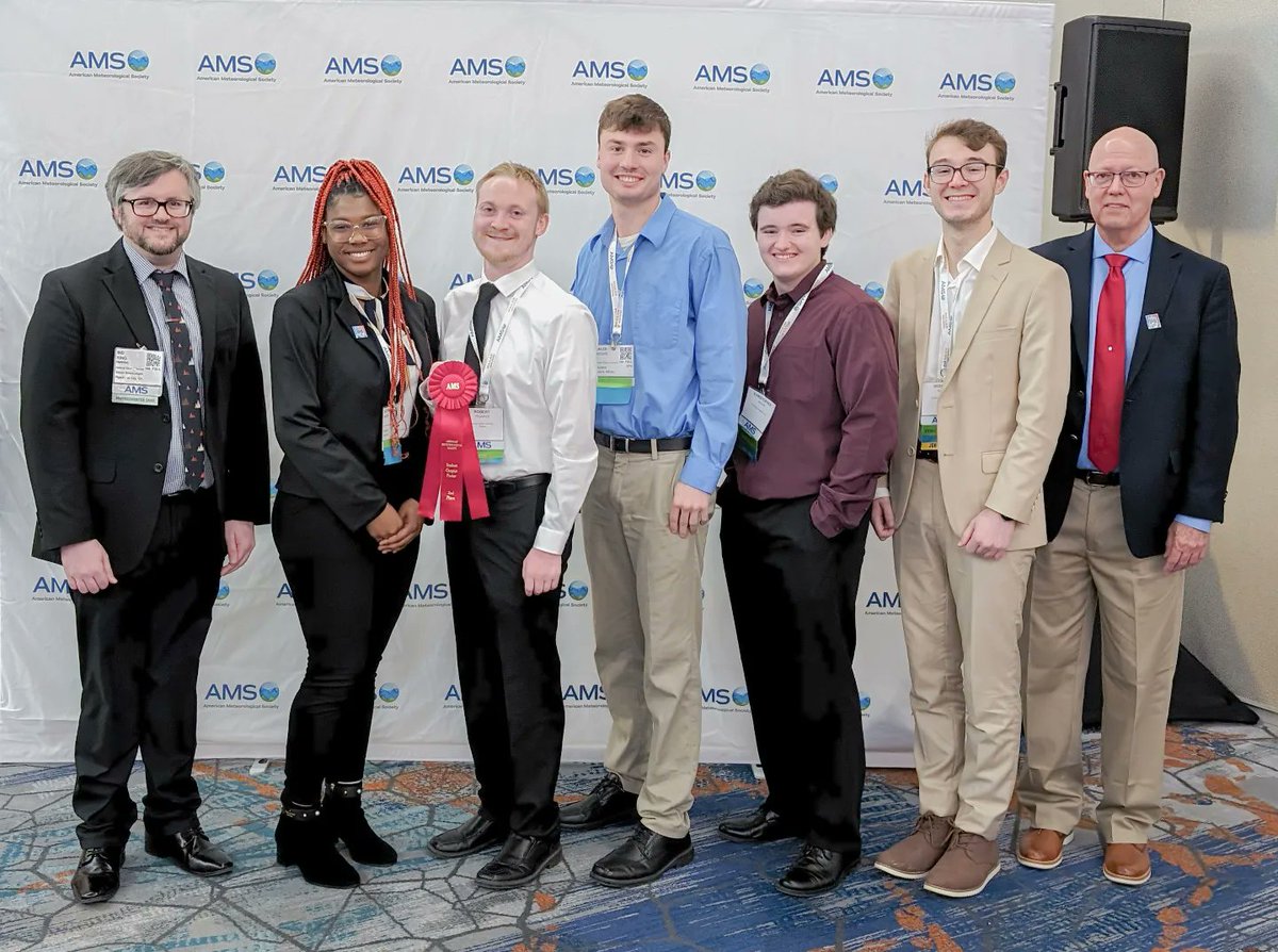 wiuswc's tweet photo. We are still excited about our chapter poster 2nd place win and recognition for the Chapter Honor Roll for 2023! #AMS2024 has been wild for us🥳 https://t.co/ljD7Od2gUL