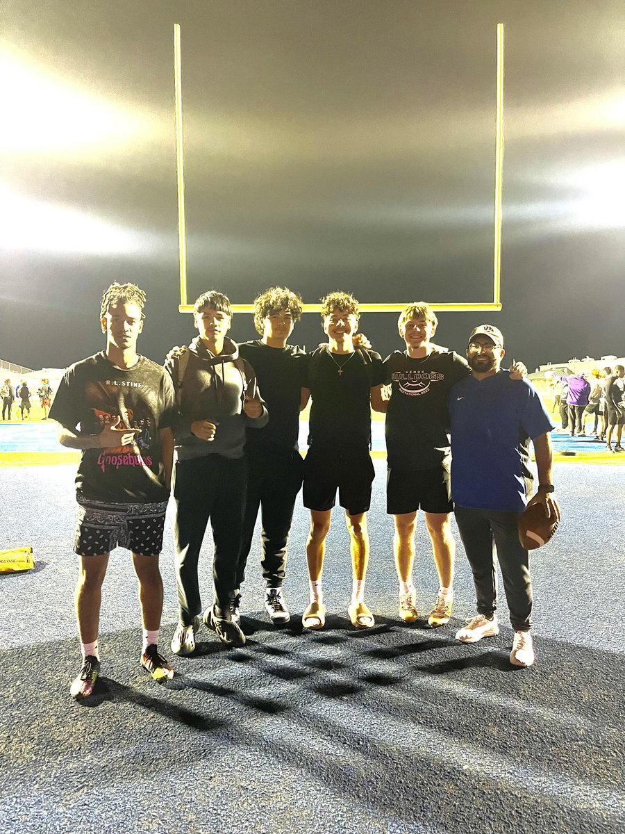 CoachRivas20's tweet photo. Great time watching these guys compete one last time! #ALLIN https://t.co/IpEPsWCaOn
