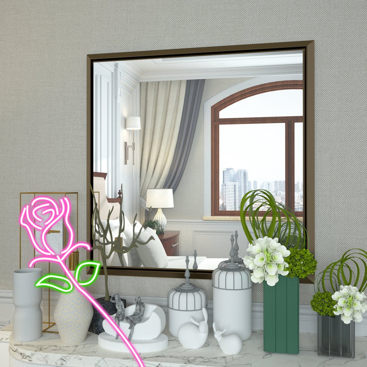 WansiShine's tweet photo. 🌟✨ Light Up Your Love This Valentine's Day with Wansi Shine Mirror! ✨🌟
The Wansi Shine Mirror is more than just a mirror; it's a token of love and care. 💖
💌https://t.co/uLneLl0oaf
#giftideas #ValentinesDay #valentinesdaygift #mirror #wallmirror #bedroomdesign #homedecor https://t.co/2MD7s7Xz7Q