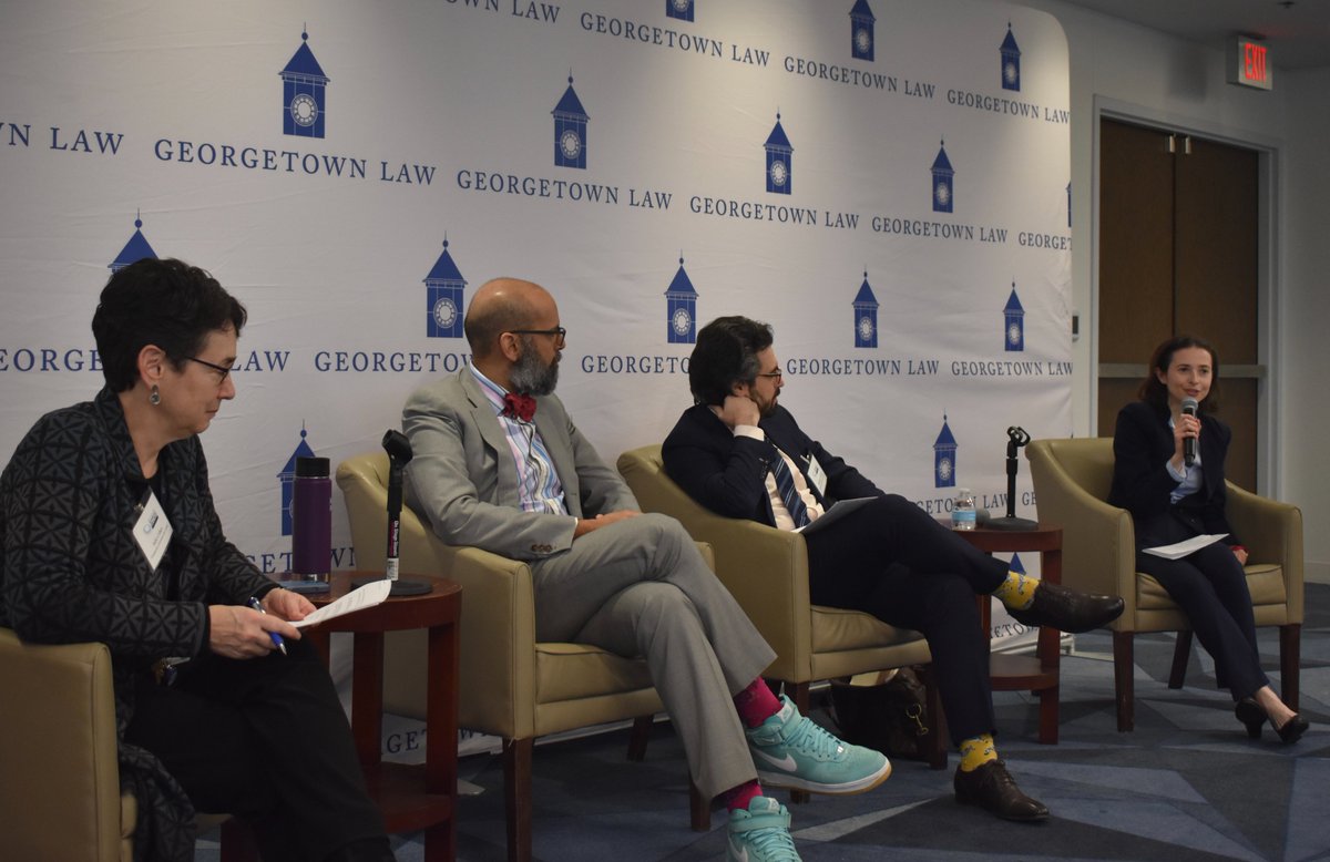 An insightful, enjoyable discussion with <a href="/MatthewFFerraro/">Matthew F. Ferraro</a> and Judge Zia Faruqui with Prof. Julie Cohen at <a href="/GeorgetownLaw/">Georgetown Law</a> discussing the government perspective on artificial intelligence. Thank you <a href="/GLTReview/">GLTR</a> @GtownTechLaw!