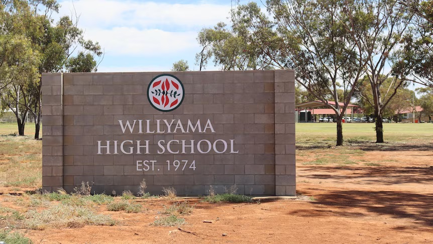 NSW Education Minister Prue Car confirms mould has developed across multiple sections of the Willyama High School in Broken Hill, & it may need to be knocked down. More than 600 students will be split between three schools for term one.