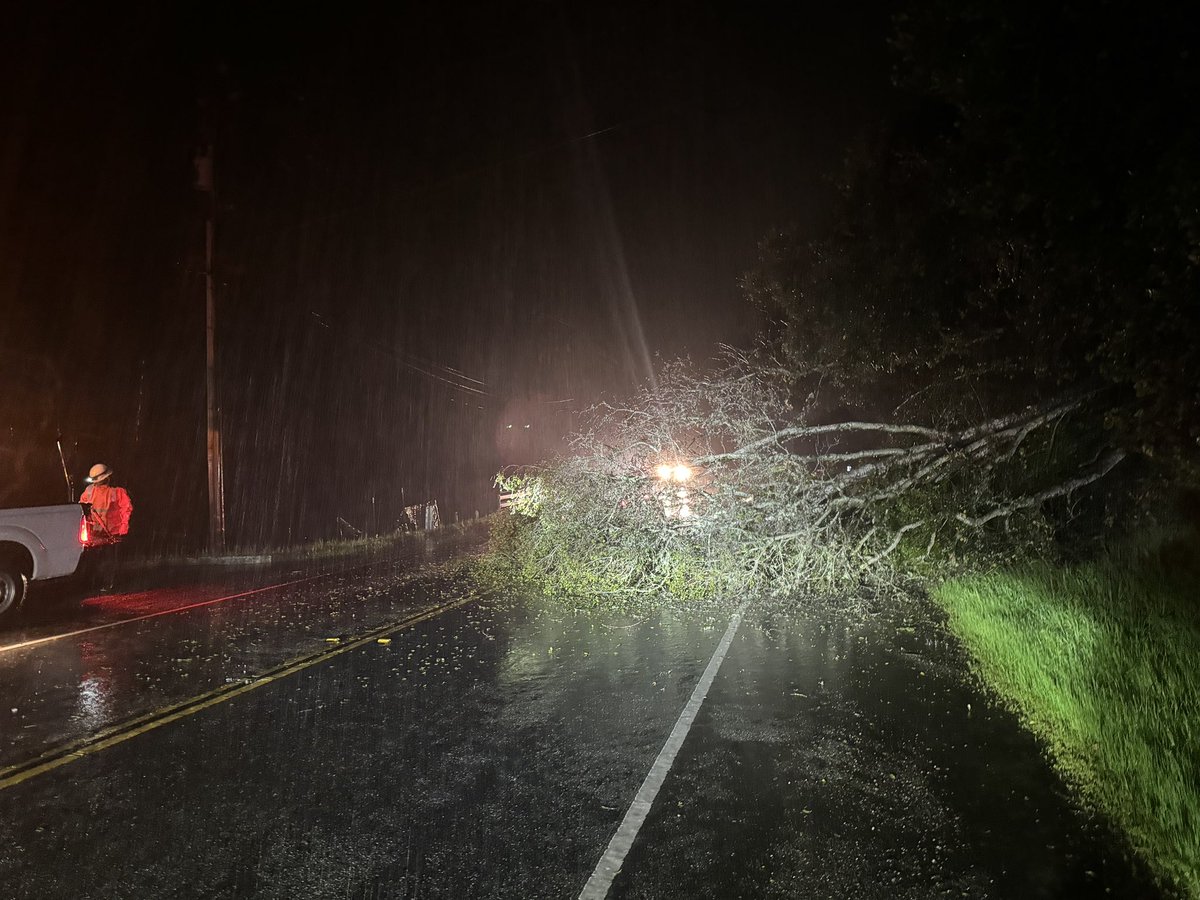 CHPscrz's tweet photo. 🚨 Traffic Alert 🚨 Road closure on Soquel San Jose Rd. north of Rancho Soquel Rd. due to a fallen tree. Please find alternate routes and stay safe #RoadClosure #chp https://t.co/9QhdIxVetR