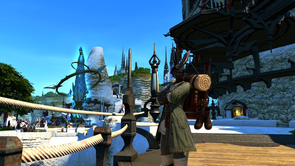 Baha_Tia's tweet photo. Gremlin Gleaner's Guide to Eorzea: Limsa Lominsa

As the rains finally subsided I was able to make my way to the fabled Aetheryte plaza of Limsa Lominsa. To say there were some interesting denizens of the decks would be an understatement, though the local cuisine is top notch https://t.co/VhnY88uOdf