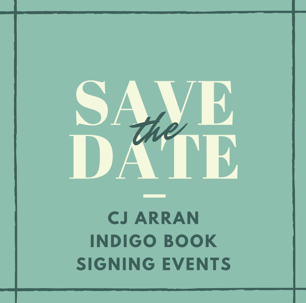 authorcjarran's tweet photo. SAVE THE DATE(S)‼️ 

It’s official!! I’ll be hanging out at Indigo Crossiron in Calgary on March 15th, April 27th, and May 12th for my first book signing events! More information to come…

I hope to see you there! 

•

#returnofpower #bookrecs #bookrecommendations #yanovels https://t.co/vvj5DjgpNJ