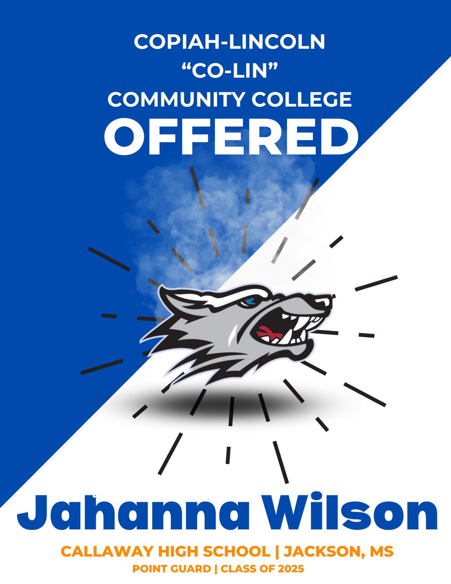 JahannaJoJo's tweet photo. After a great conversation with @CoachAlexusHolt, I am blessed to receive an offer from @CoLin_WBK 💙🤍 https://t.co/H2ZMn3qitn