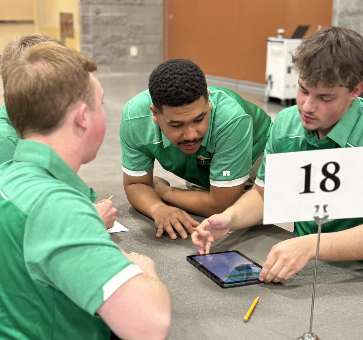 GCSAA's tweet photo. The 30th annual Collegiate Turf Bowl competition, presented in partnership with @JohnDeere, took place this afternoon. Friends + family can watch the results from GCSAA’s Instagram live tomorrow at the #GCSAAConference Send-Off Celebration kicking off at 3:15 MST. https://t.co/kdfZyXHH0U