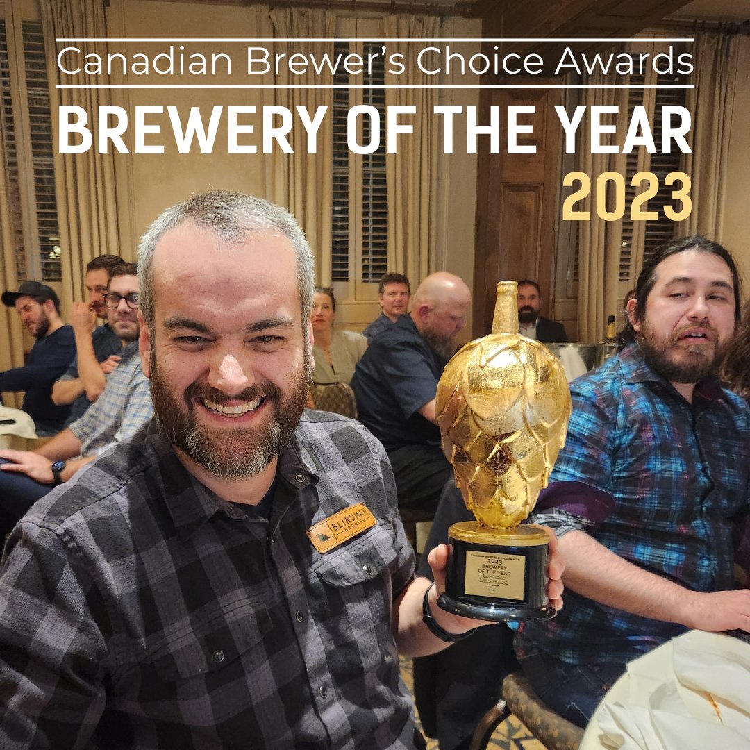 Kirk picked this up for us in Niagara-on-the-Lake this evening! Stoked to be the Canadian Brewer's Choice Awards Brewery of the Year! This one's about beer, but also about other things we're doing: carbon capture, employee share ownership programs, community initiatives.