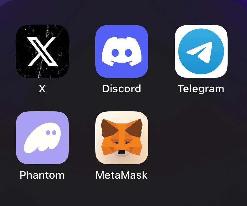 shahh's tweet photo. These are the only four apps you need to have in order to secure genertinal wealth: https://t.co/nzfTsho08L