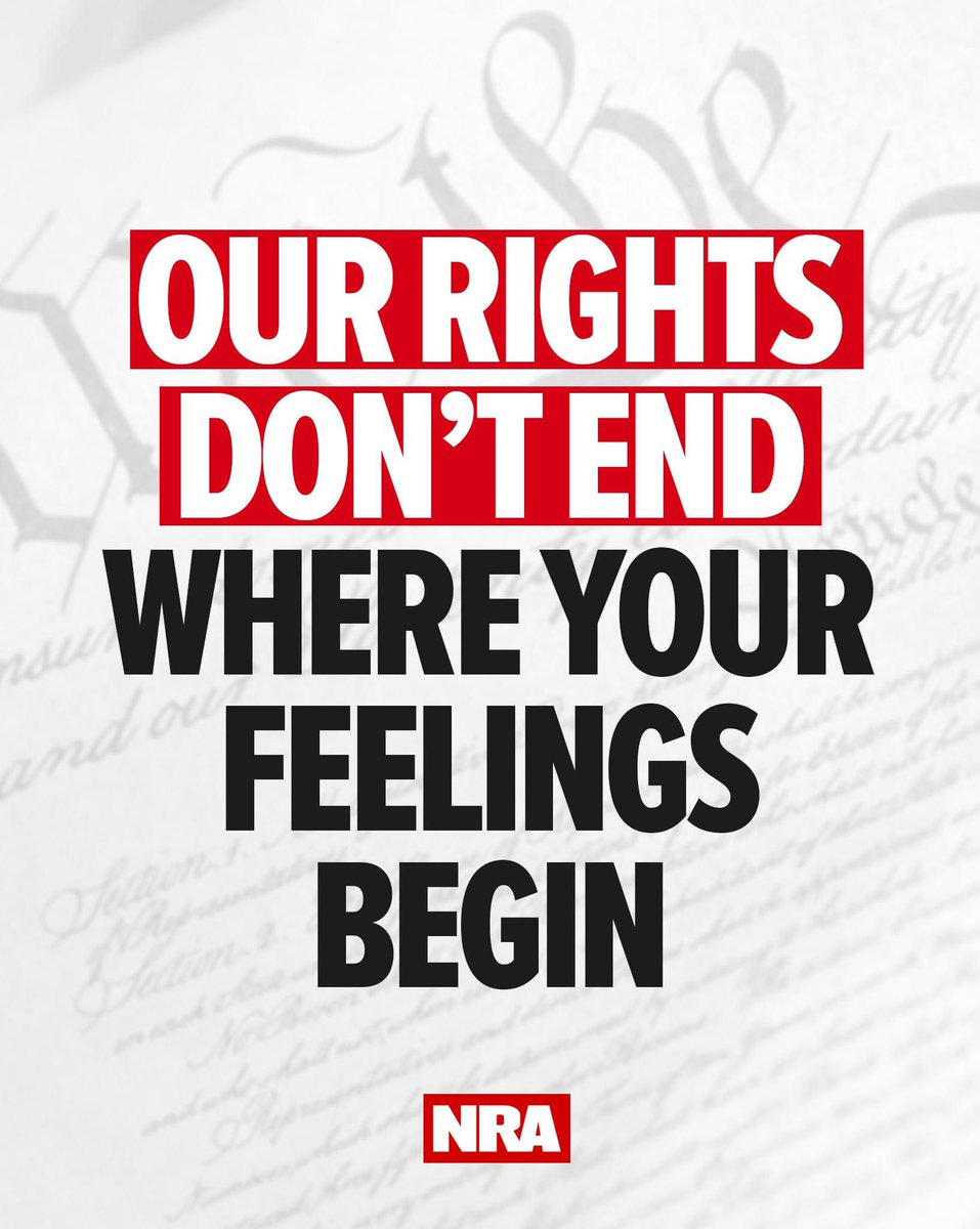 NRA's tweet image. REPEAT AFTER US